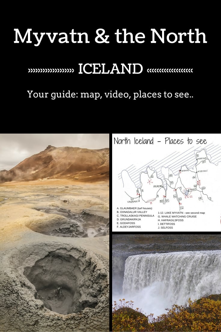 Destination travel guide - Plan your time at lake Myvatn and the North of Iceland