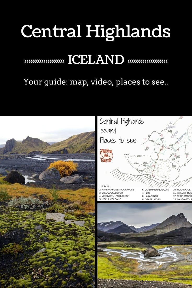 Destination travel guide - Plan your time in the Central Highlands of Iceland Destination travel guide - Plan your time in the Central Highlands of Iceland