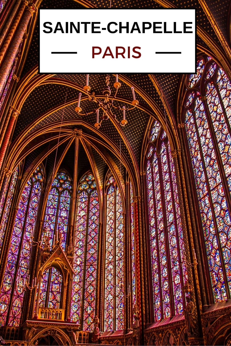 Guide to visit Sainte-Chapelle church Paris France