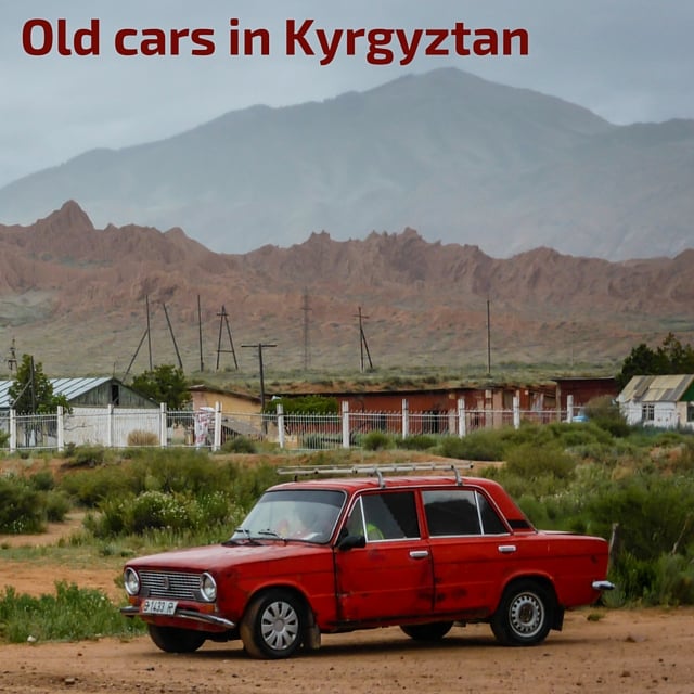 Photo-essay - old cars in Kyrgyzstan
