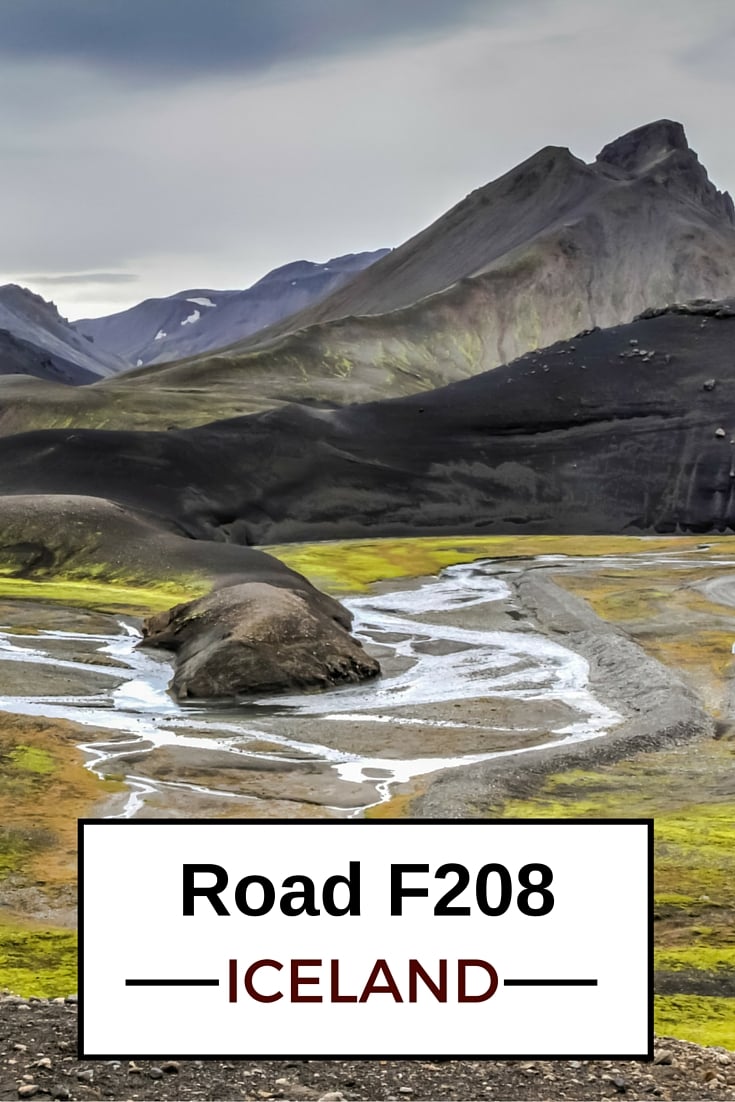 Travel Guide Iceland : Plan your drive on F208 Iceland through the Central Highlands