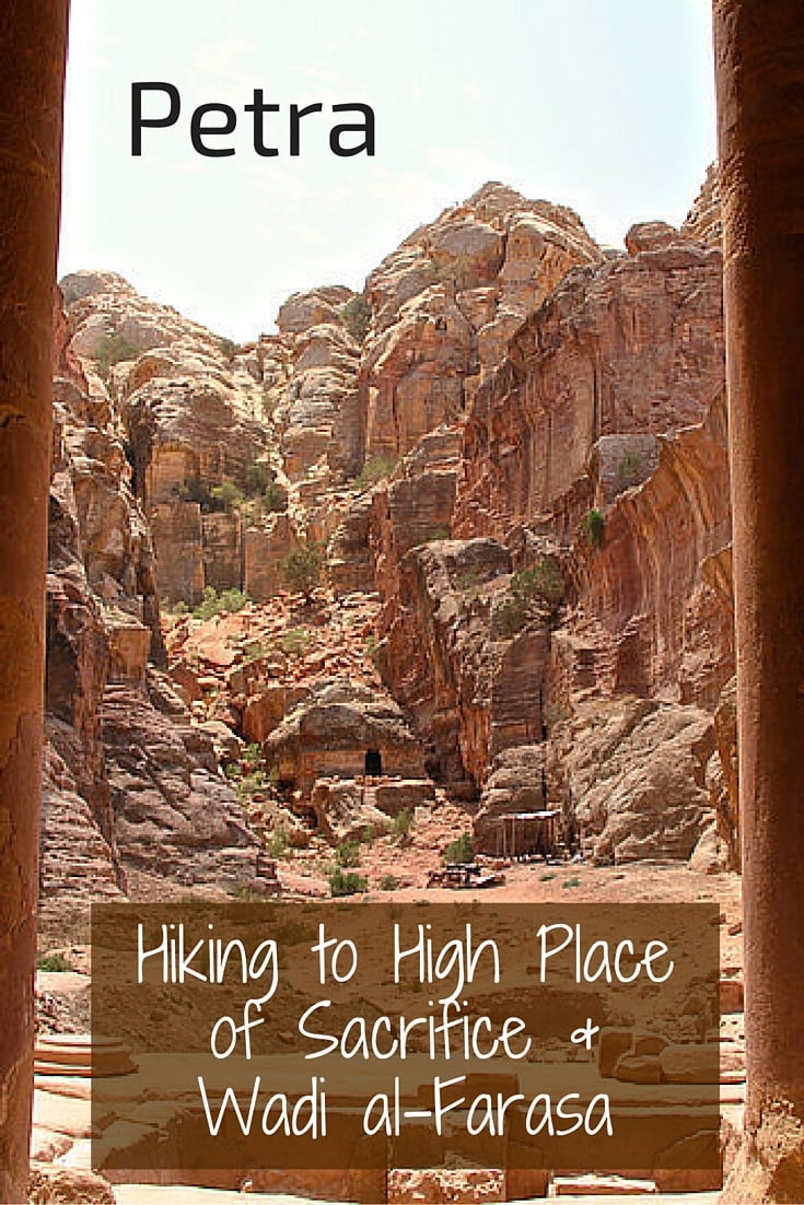 Travel Guide Jordan - Plan your visit to the High place of Sacrifice and Wadi al Farasa in Petra