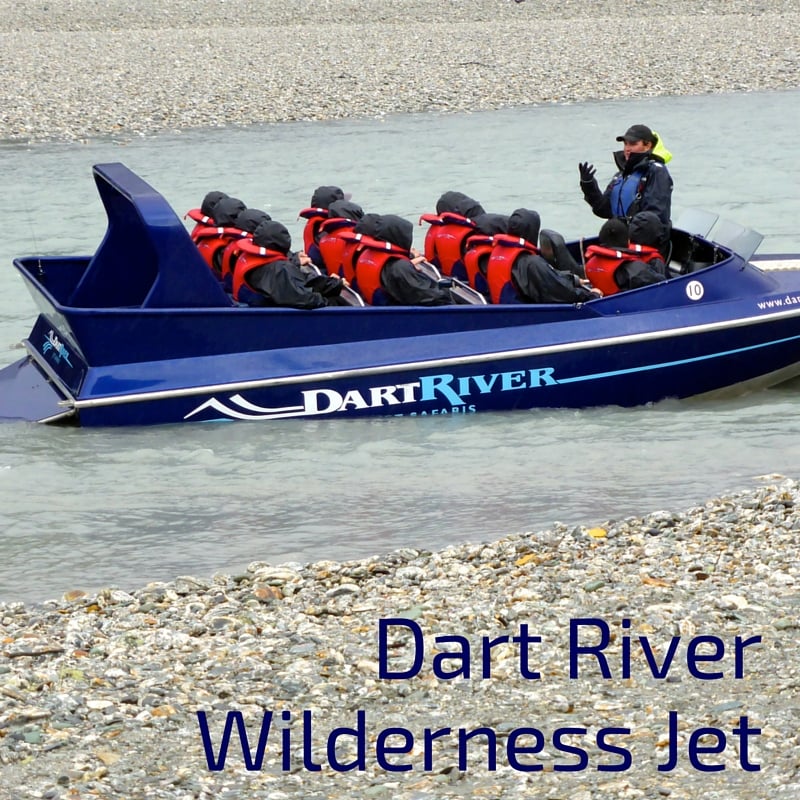 Guida turistica della Nuova Zelanda - Avventura in jet sul fiume Dart Wilderness da Queenstown