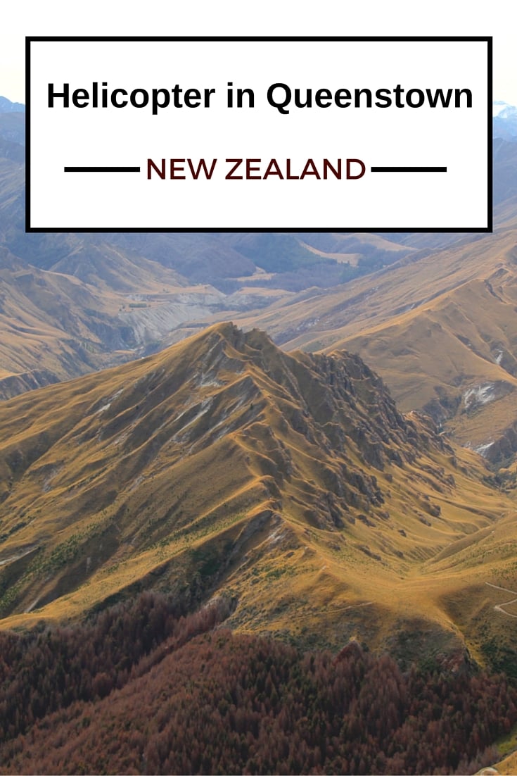 Travel Guide New Zealand - Helicopter flight Queenstown