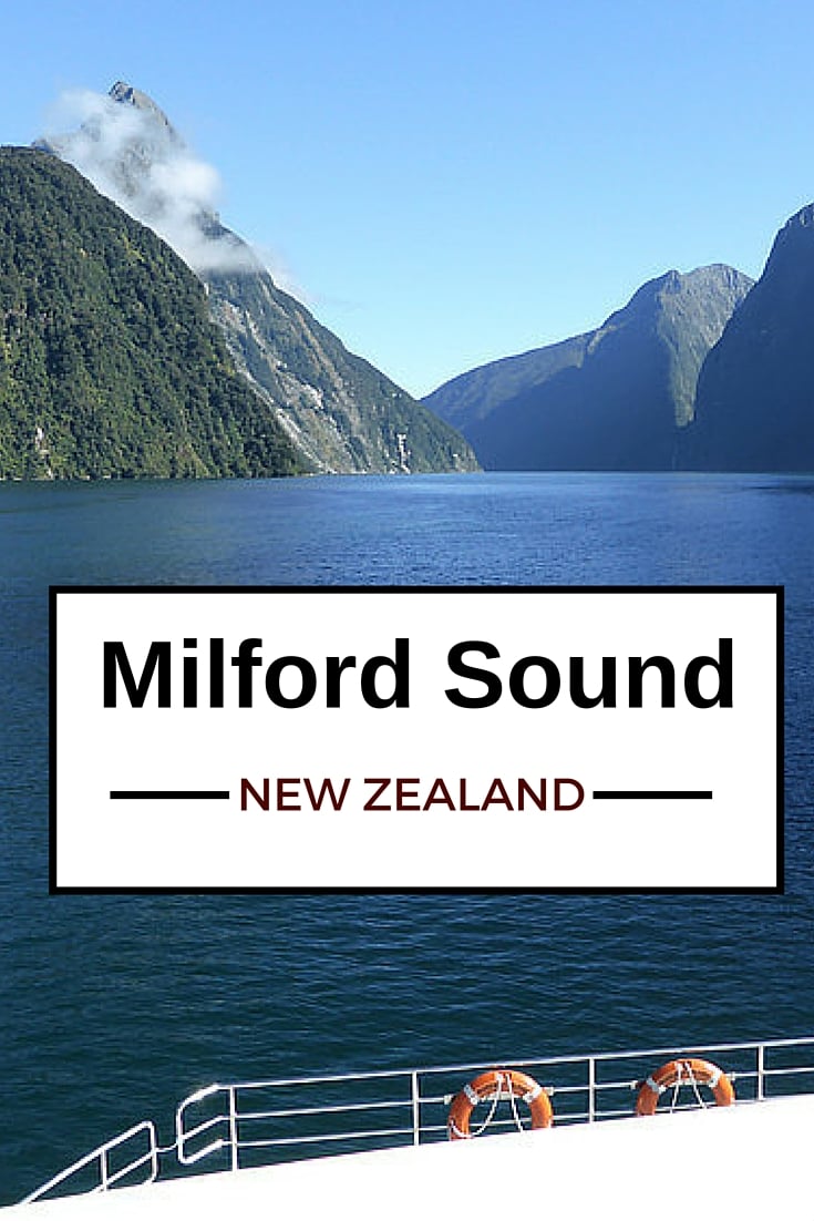 Travel Guide New Zealand - Plan your cruise in Milford Sound