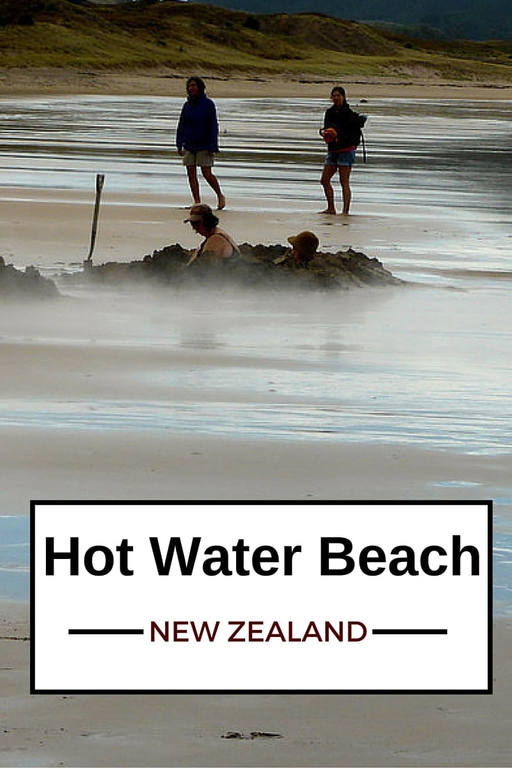 Hot Water Beach - old article