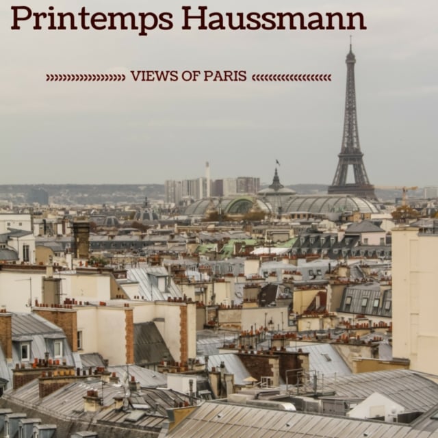 Travel Guide Paris - plan your visit to the Printemps Haussmann Terrace
