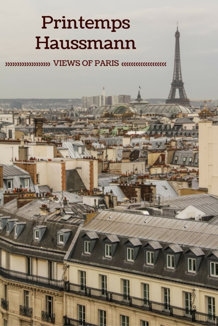 Travel Guide Paris - plan your visit to the Printemps Haussmann Terrace