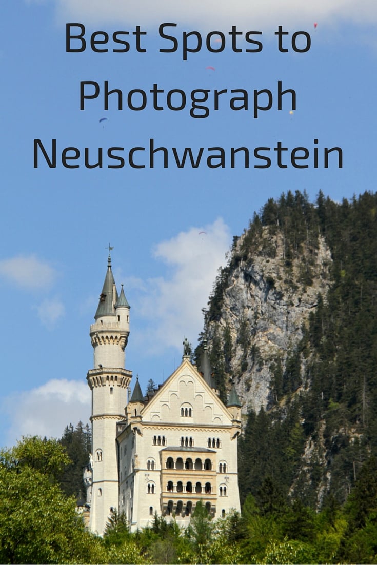 Best spots to Photograph Neuschwanstein castle germany