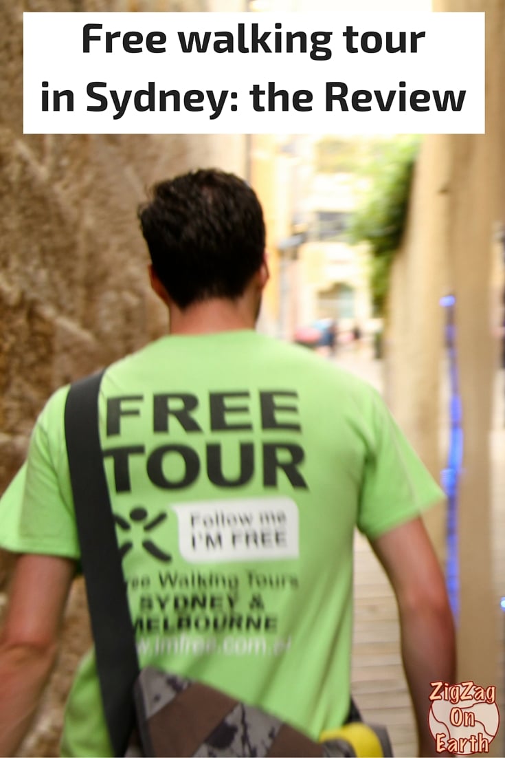 Free walking tour in Sydney - review