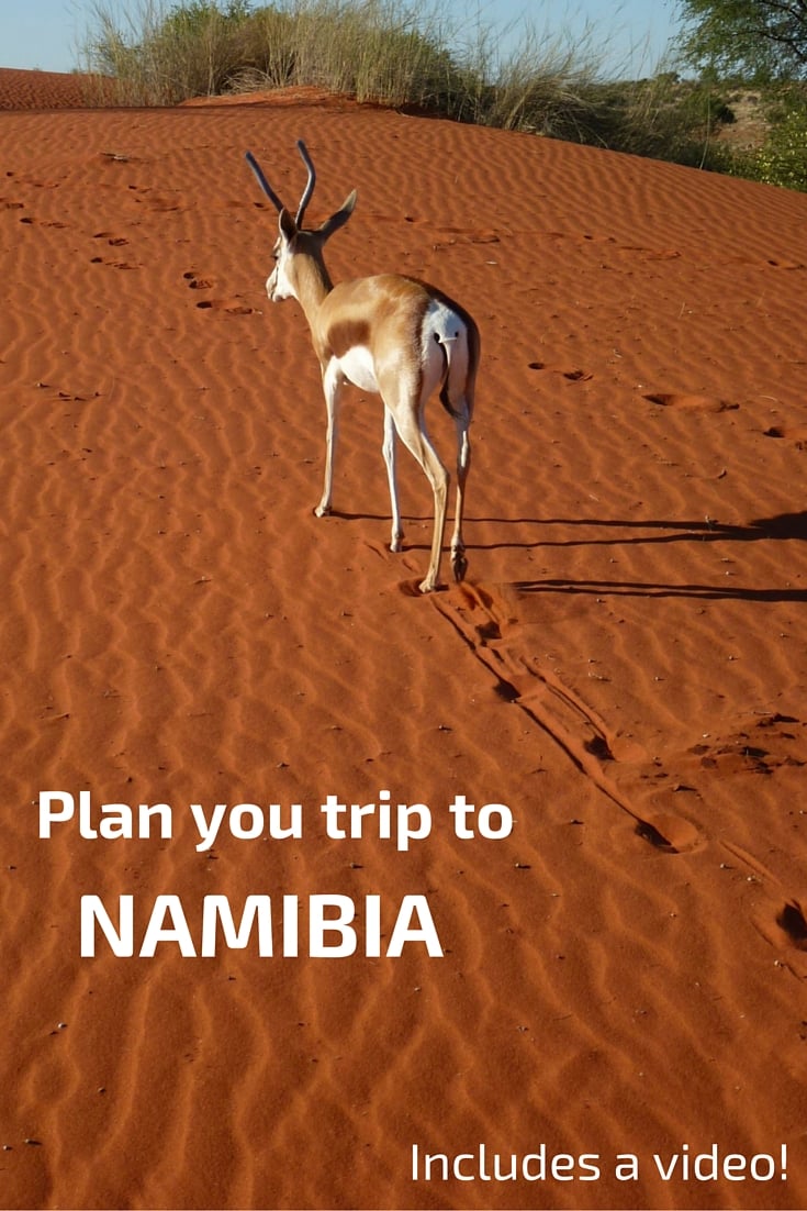 Guide to plan trip to Namibia