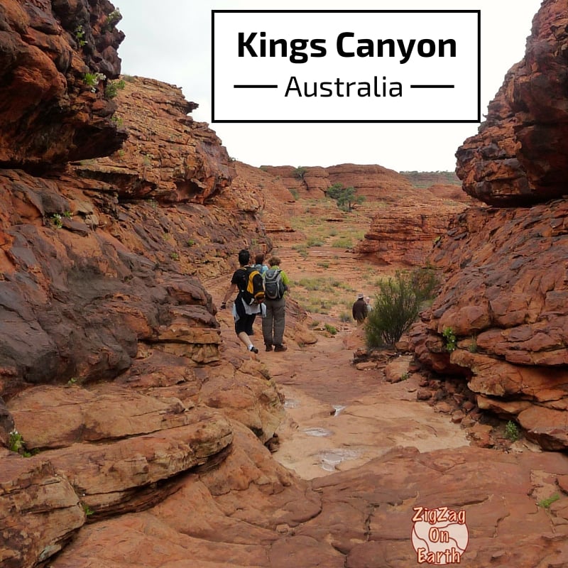 Guide to plan your hike of Kings Canyon in Australia: info, difficulty and photos