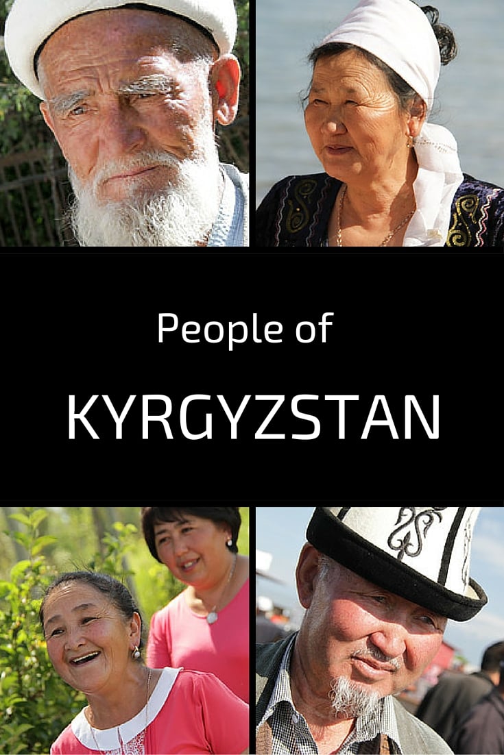 People of Kyrgyzstan - portaits