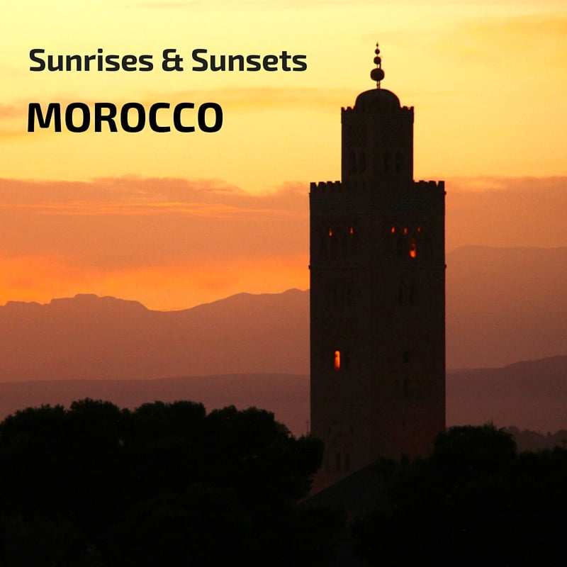 Photos Sunrises and sunsets in Morocco (1)