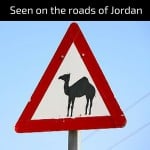 Seen on the roads of Jordan