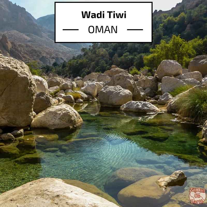Guide and photos to plan your drive in Wadi Tiwi, Oman