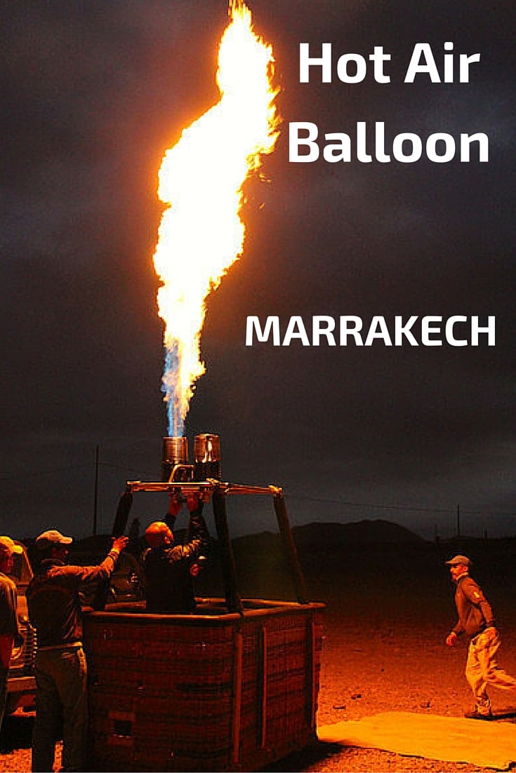 review and photos - Hot Air Balloon sunrise - Marrakech - Morocco