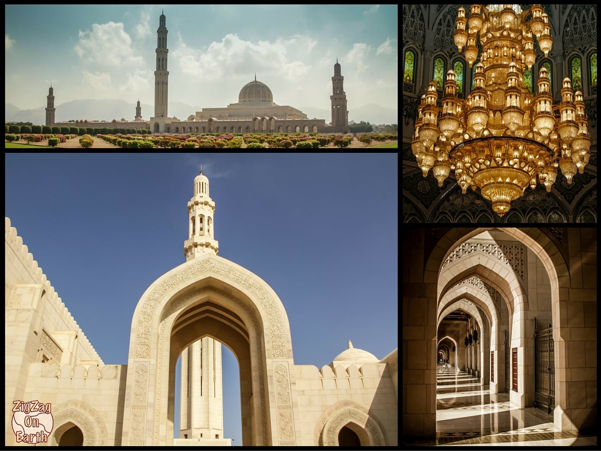 De bedste steder at besøge i Oman - Udforsk Sultan Qaboos Grand Mosque i Muscat