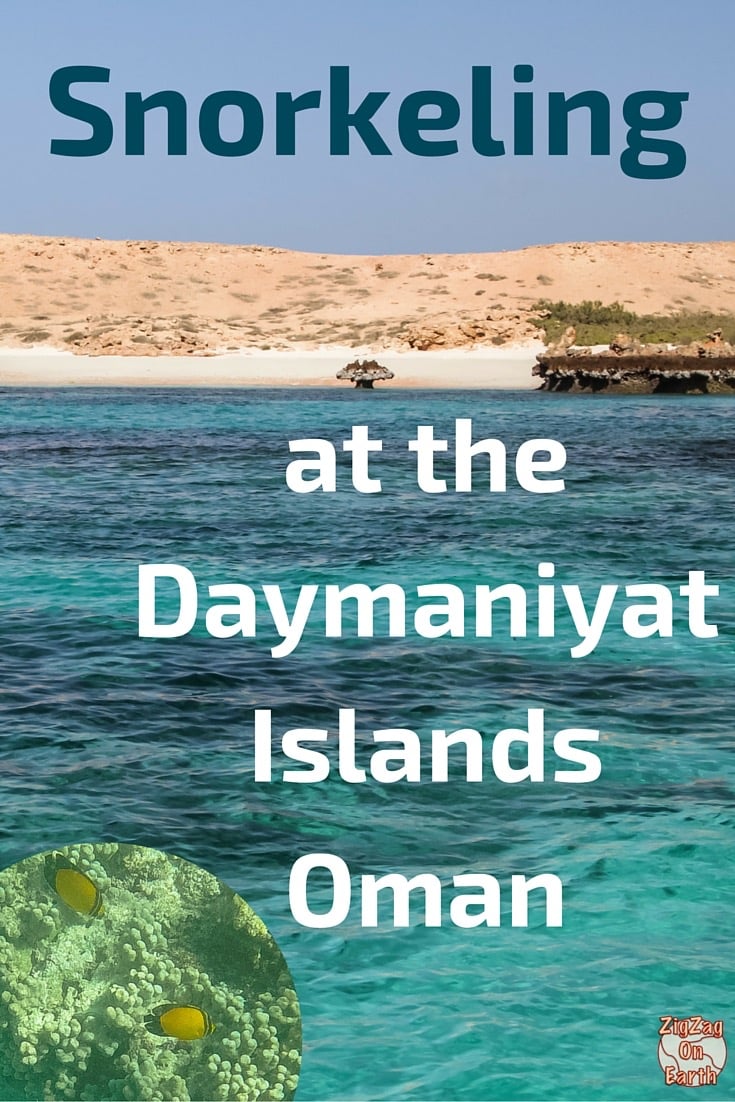 Daymaniyat islands Oman snorkeling diving
