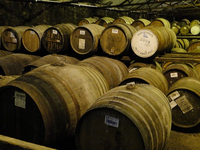 Whisky Barrels on Islay