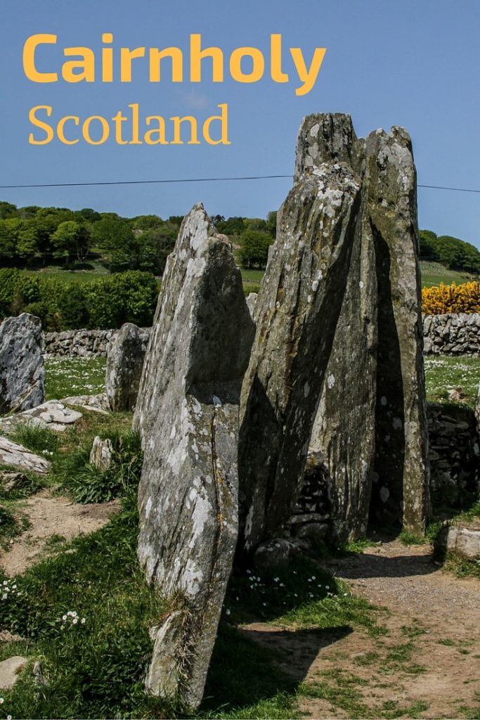 Cairnholy bewerkte cairns Schotland