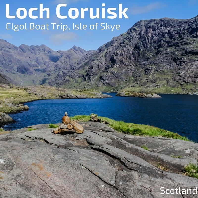 Travel Scotland - Loch Coruisk - Cuillin Mountains - Egol Boat Trip - Isle of Skye Scotland 2