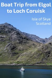 Pin Loch Coruisk - Cuillin Mountains - Egol Boat Trip - Isle of Skye Scotland