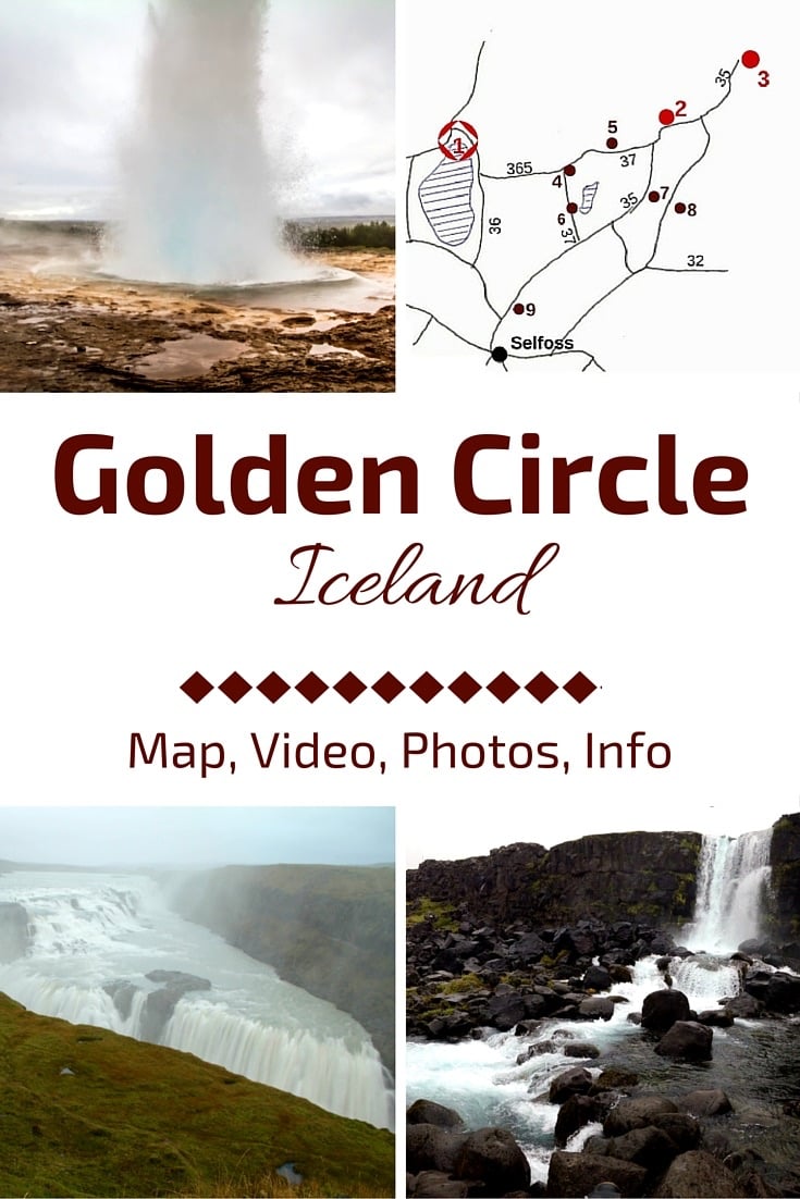 The Golden Circle Iceland Pin