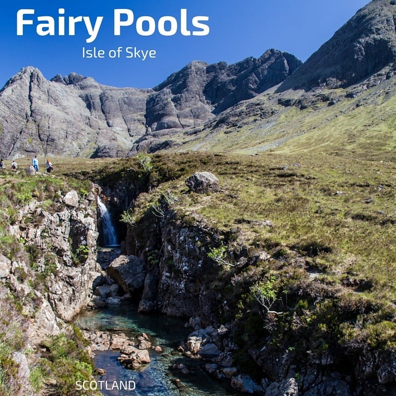 Travel Scotland - The Fairy Pools Skye - walk and views