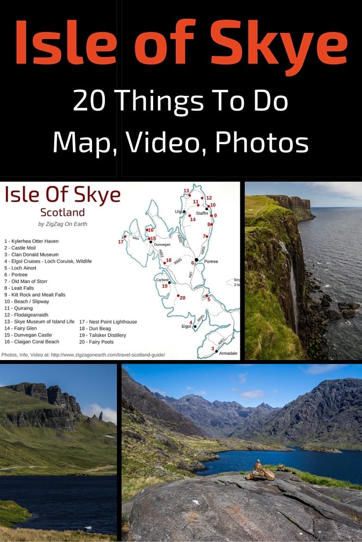 Things to do on Skye island - map, info, video, photos Things to do on Skye island - map, info, video, photos