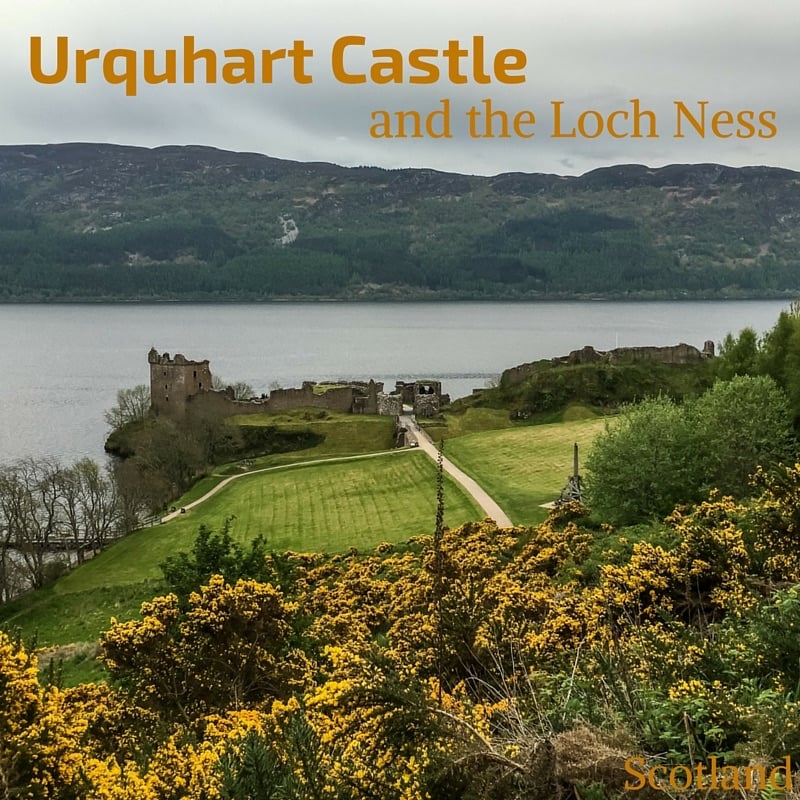 Urquhart Castle Scotland - Loch Ness Castle 2