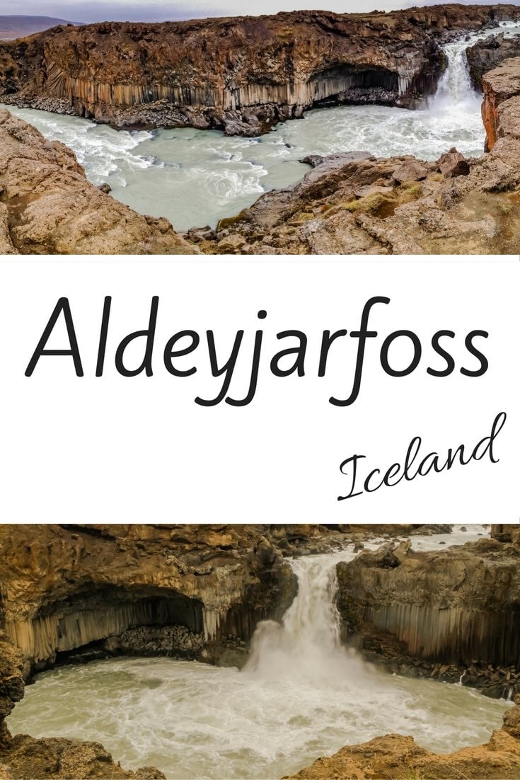 Aldeyjarfoss Waterfall Iceland