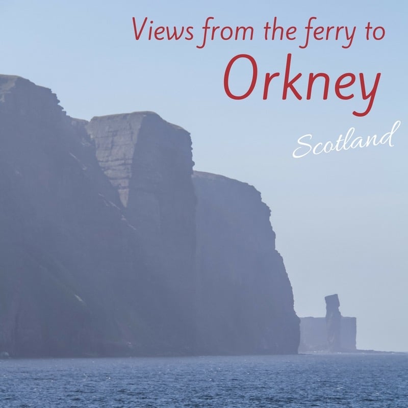 Ferry to Orkney Scotland - Scrabster Stromness - Orkney ferry 2