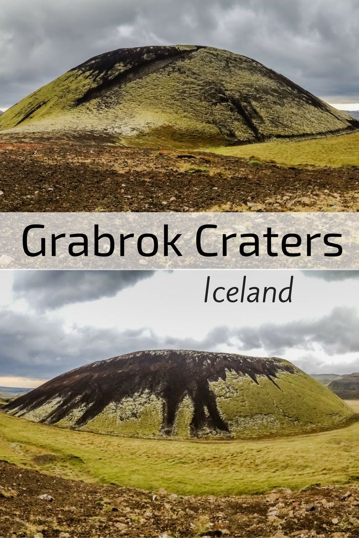 Grabrok volcanic craters Iceland Grabrok volcanic craters Iceland