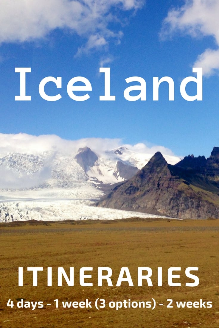 Iceland Itinerary - 5 suggestions 