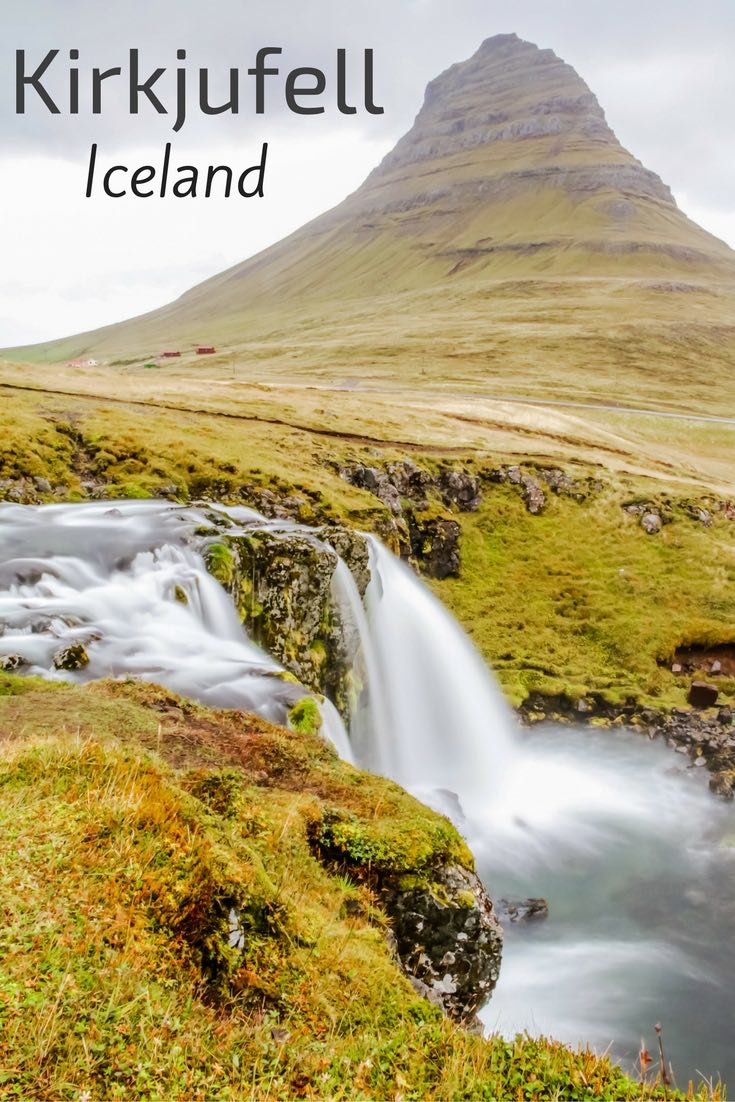 Kirkjufell Iceland and its waterfall Kirkjufellsfoss