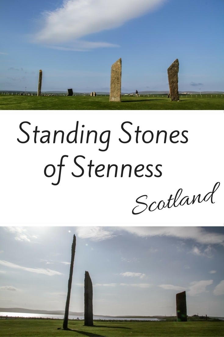 The Standing Stones of Stenness Orkney Pin The Standing Stones of Stenness Orkney Pin