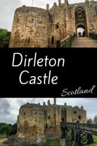 Dirleton Castle Scotland Pin