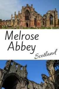 Melrose Abbey Scotland Pin