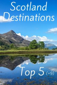 Scotland Destinations Pin