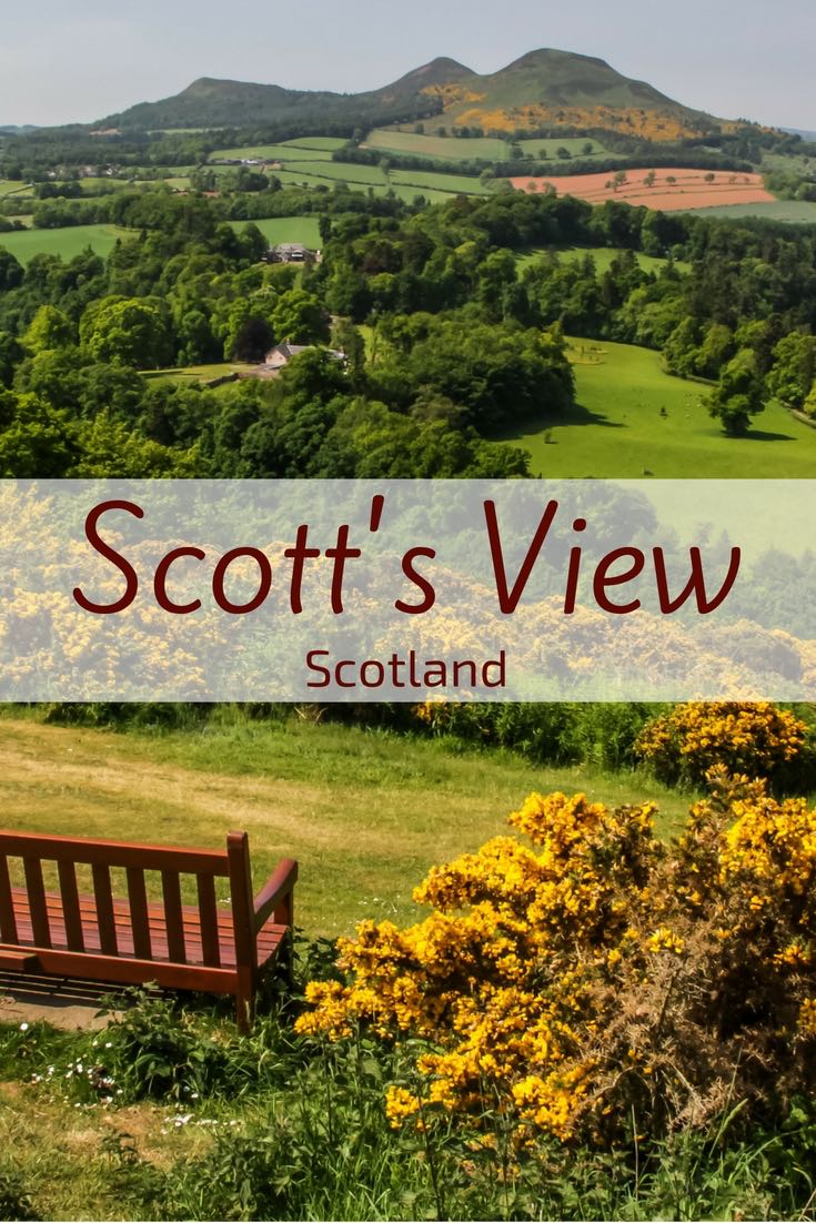 Scott's view Dryburgh Abbey Scotland