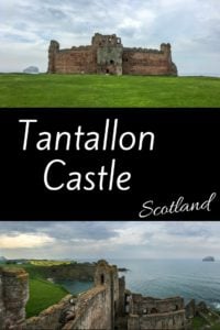 Tantallon Castle Scotland Pin