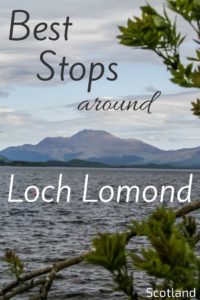 Views of Loch Lomond Scotland - Balloch Castle