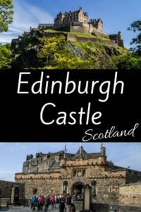 Visit Edinburgh Castle Scotland Pin