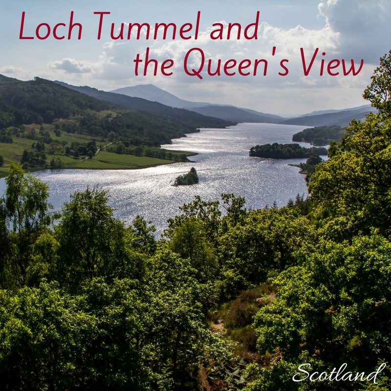 Queen's view Scotland - Loch Tummel - Loch Rannoch 2