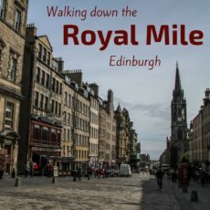 Walking The Royal Mile Edinburgh Scotland 2