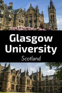 Glasgow University Architecture Scotland Pin