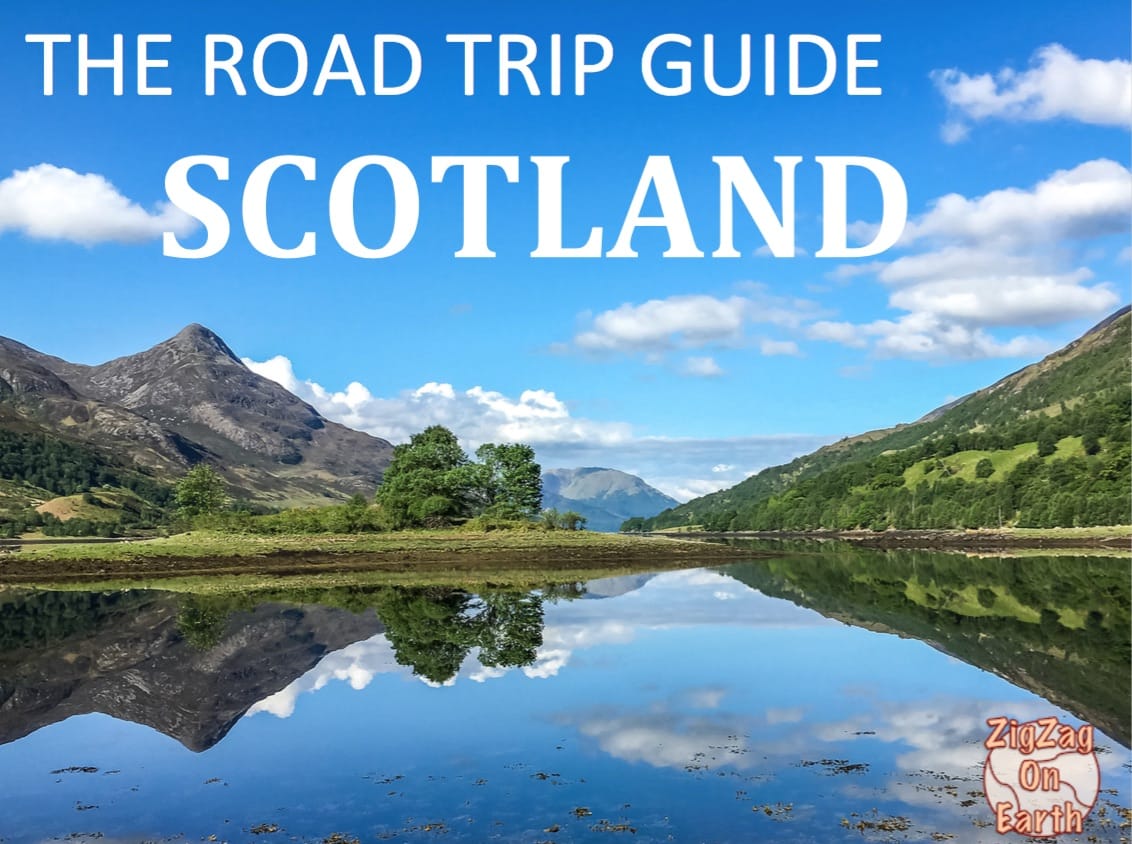 Cover The Road Trip Guide Scotland by ZigZag On earth