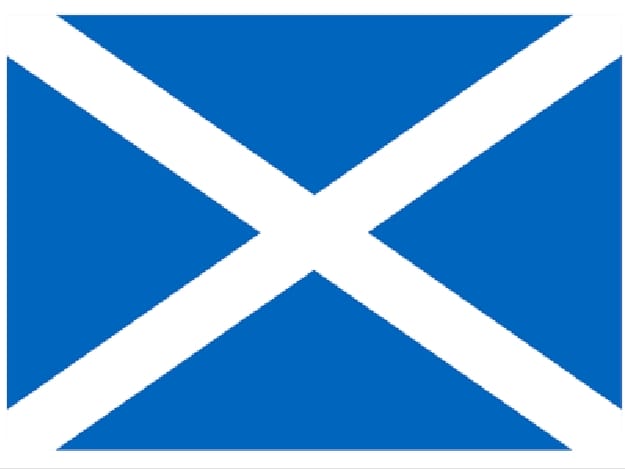Bandiera della Scozia