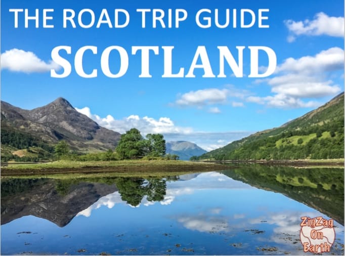 Cover The Road Trip Guide Scotland by ZigZag On Earth